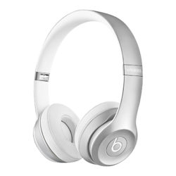 Beats by Dr. Dre Solo 2 Wireless On-Ear Headphones with Bluetooth, Icon Collection Silver